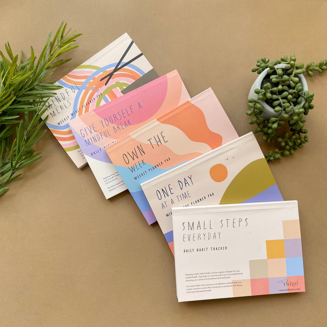 Lisslune | The Productivity and Wellbeing Planner Set of 5