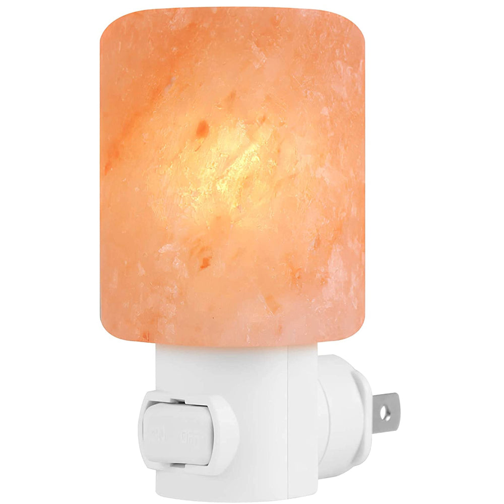 Lisslune | Natural crystal Himalayan salt lamp | Plug bedside lamp