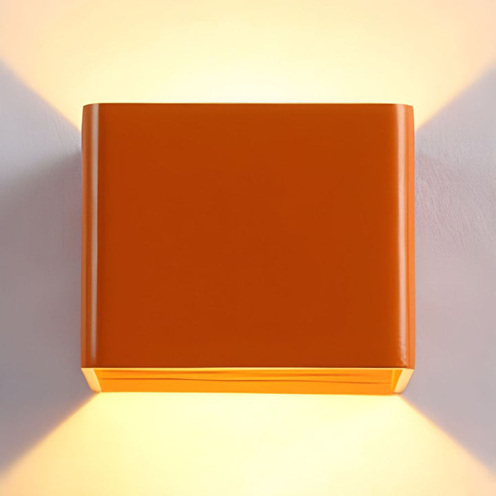 Lisslune | Laurion – Modern Cube Wall Lamp | LED Ambient Lighting for Living Room & Bedroom