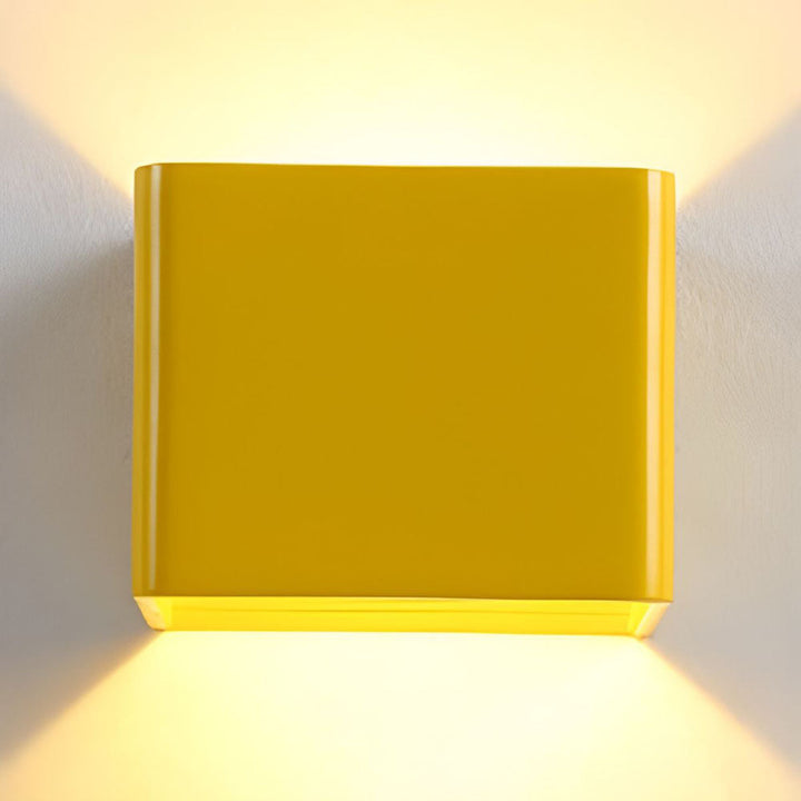 Lisslune | Laurion – Modern Cube Wall Lamp | LED Ambient Lighting for Living Room & Bedroom