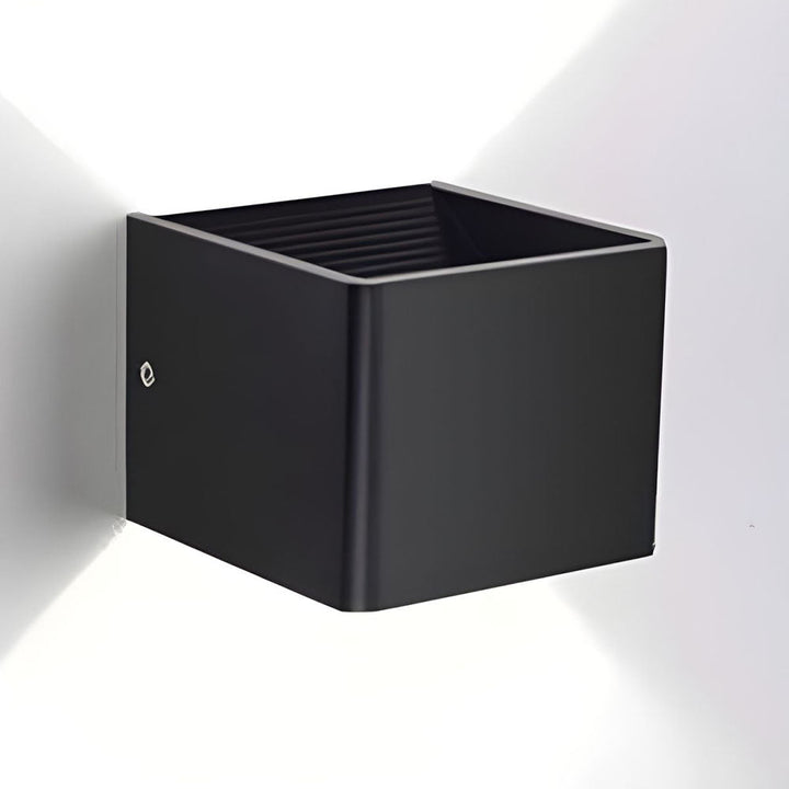 Lisslune | Laurion – Modern Cube Wall Lamp | LED Ambient Lighting for Living Room & Bedroom