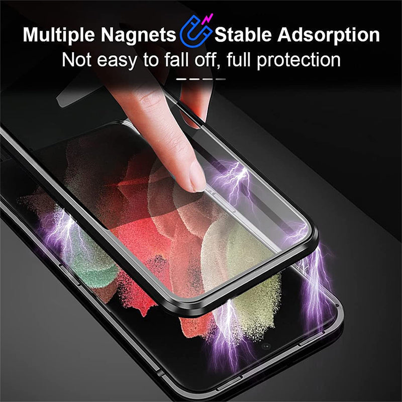 Lisslune | MAGNETIC DOUBLE-SIDED GLASS PHONE CASE