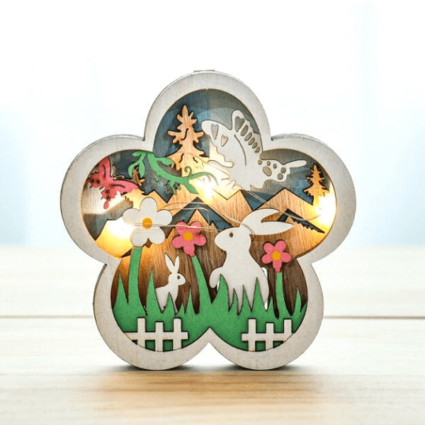 Lisslune | EasterGlow – Illuminated twisted bunny figures with gentle LED elements