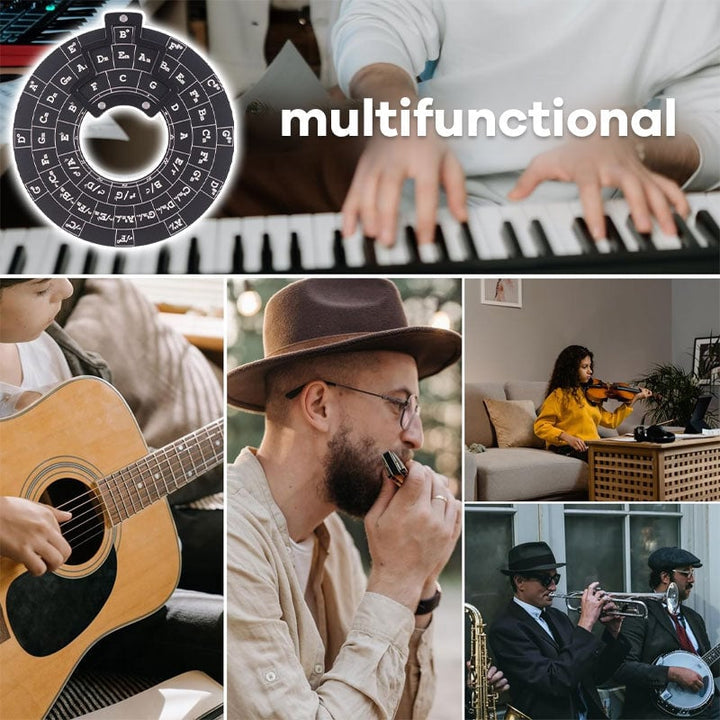Lisslune | Guitar Music Theory Disk Circle of Fifths