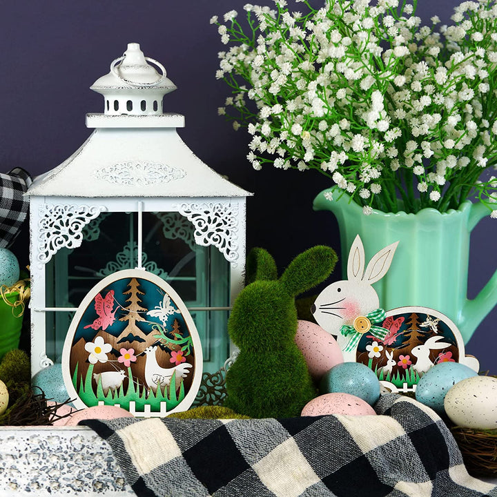 Lisslune | FestiveDecor - Easter LED Wooden Decoration Collection