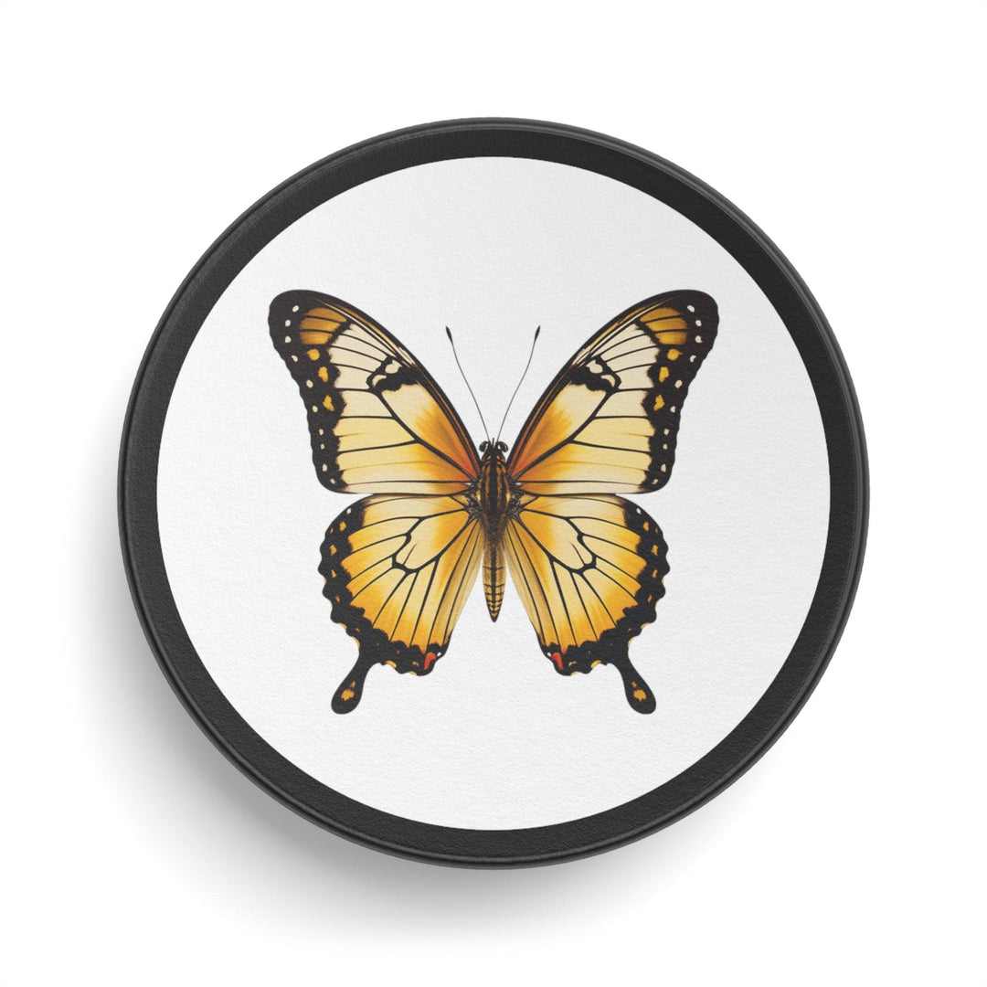 Lisslune | Elite Custom Black Hockey Puck: Luxury Fan Essentials