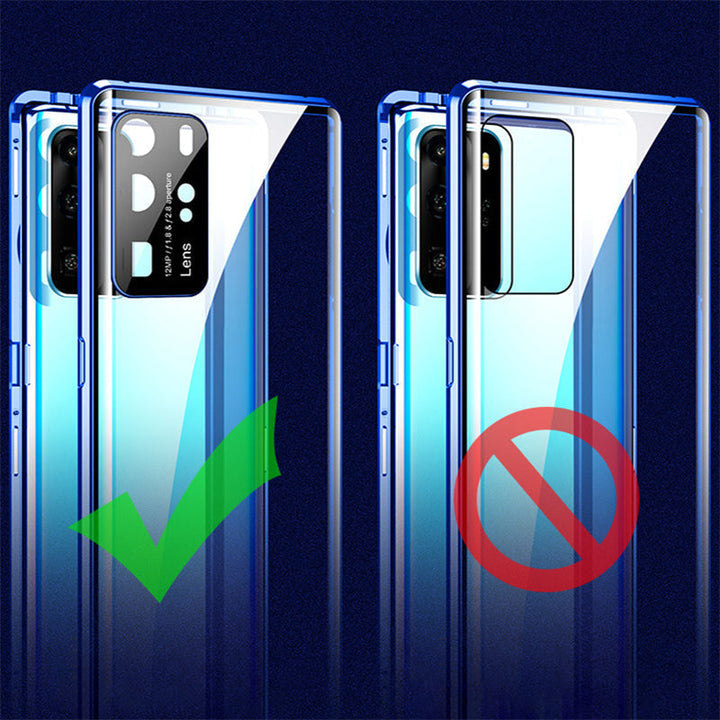 Lisslune | MAGNETIC DOUBLE-SIDED GLASS PHONE CASE