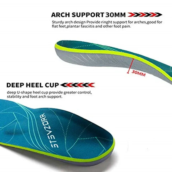 Lisslune | Running Plantar Fasciitis Arch Support Orthotic Insoles