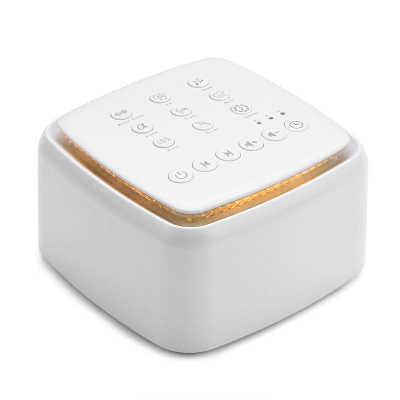 Lisslune | Portable White and Green Noise Sound Machine Sleep Machine