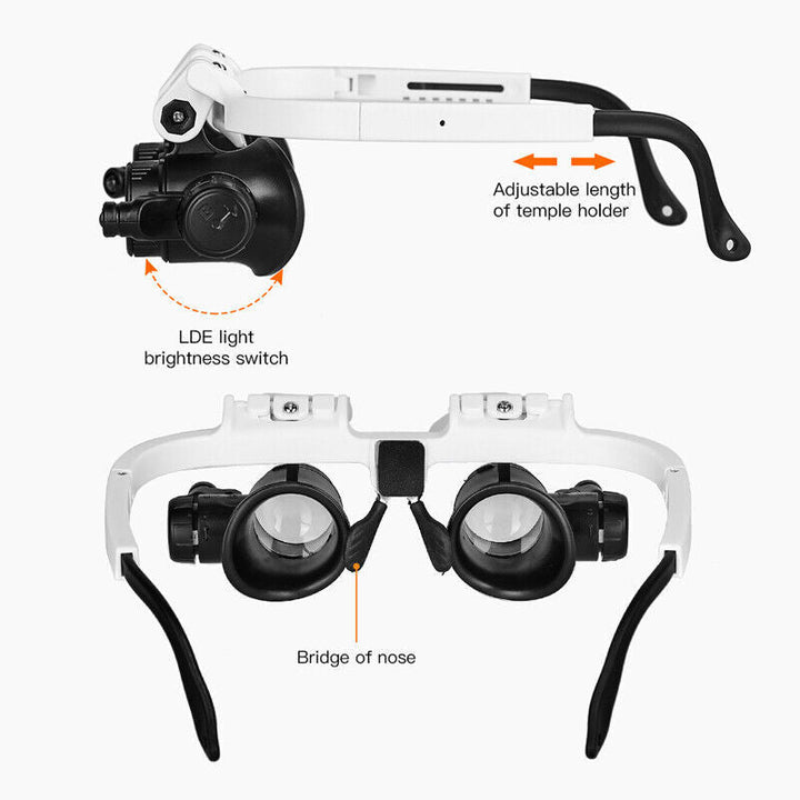 Lisslune | Magnifying Glass for Jewelry Making Eye Loupe