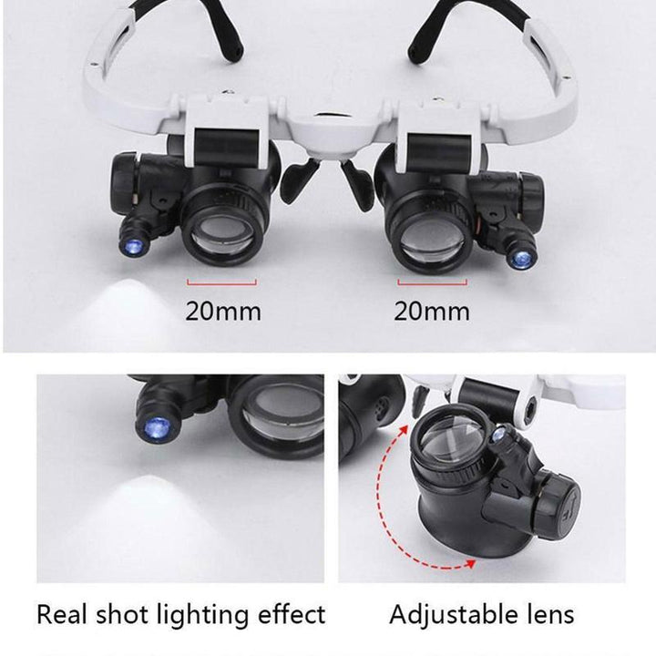 Lisslune | Magnifying Glass for Jewelry Making Eye Loupe
