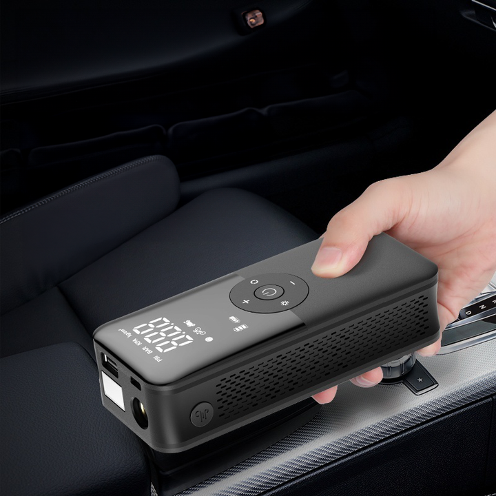 Lisslune | Rechargeable Tyre Inflator Cordless Battery Powered Pump