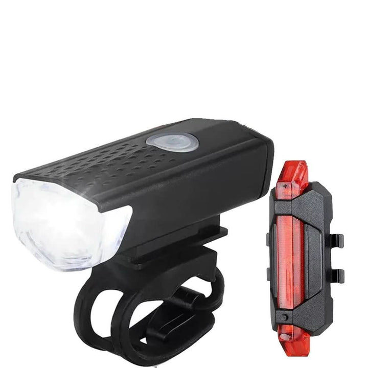 Lisslune | BikeLite – Rechargeable USB bicycle light with rear light for safe rides
