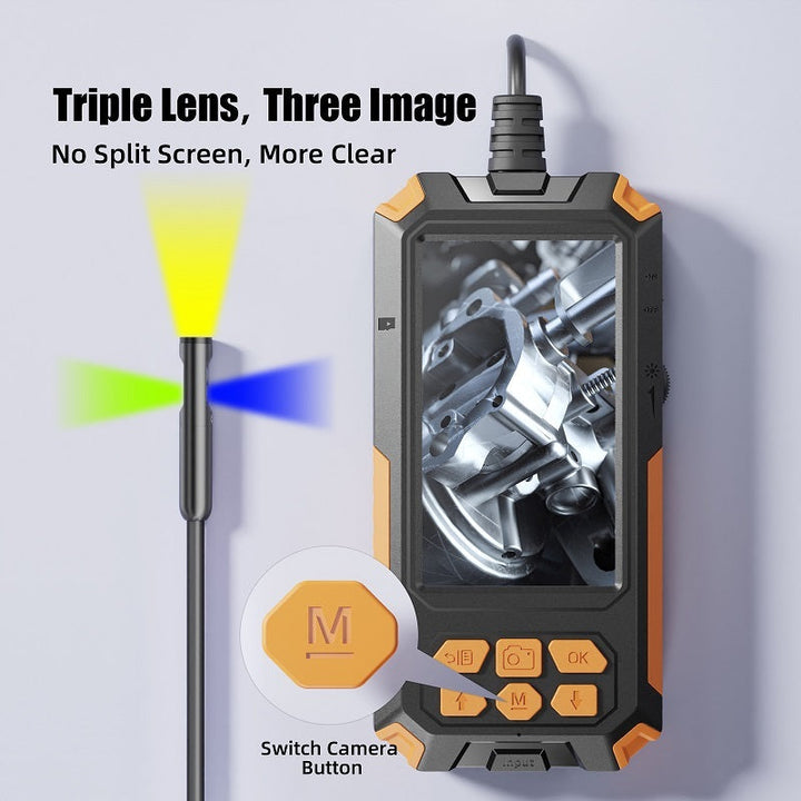 Lisslune | Borescope Endoscope Inspection Camera for Car Overhaul and Leak Detection Examination
