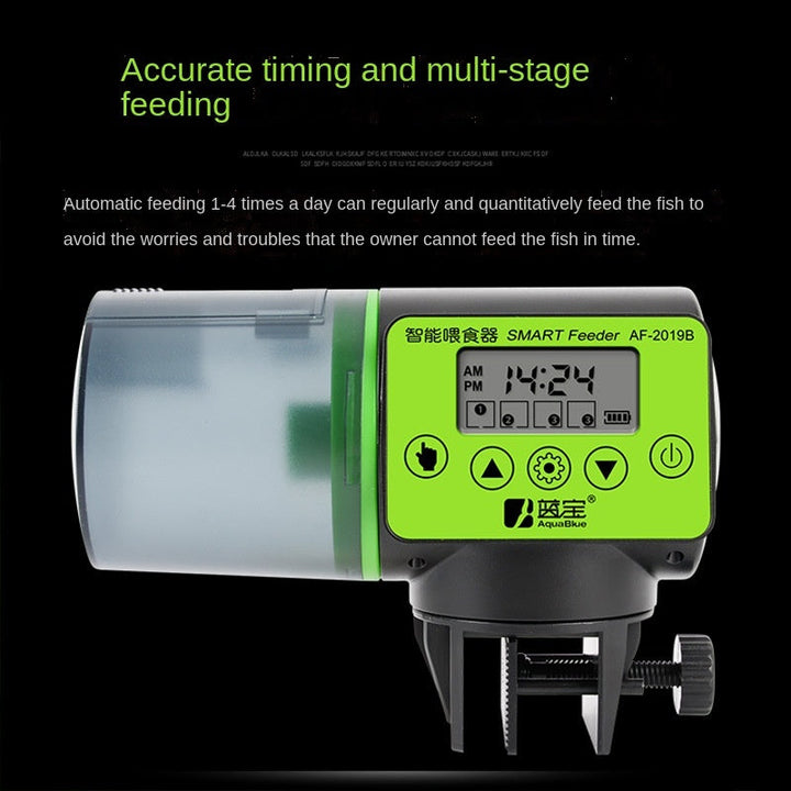 Lisslune | Automatic Fish Food Feeder for Aquarium Tanks