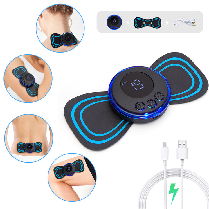Lisslune | Best Foot Neck Legs EMS Reflexology Massager for Circulation Booster
