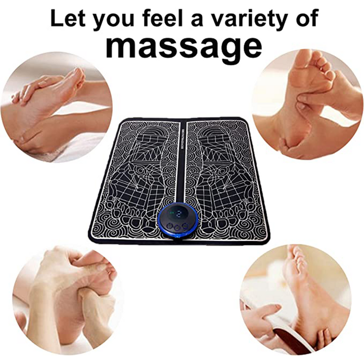 Lisslune | Best Foot Neck Legs EMS Reflexology Massager for Circulation Booster