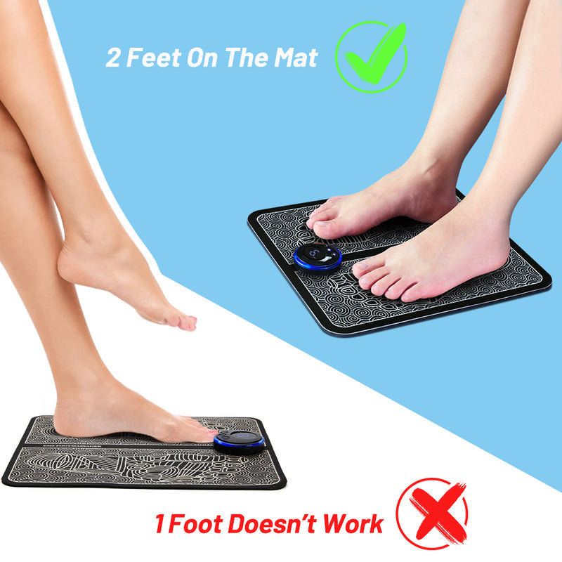 Lisslune | Best Foot Neck Legs EMS Reflexology Massager for Circulation Booster