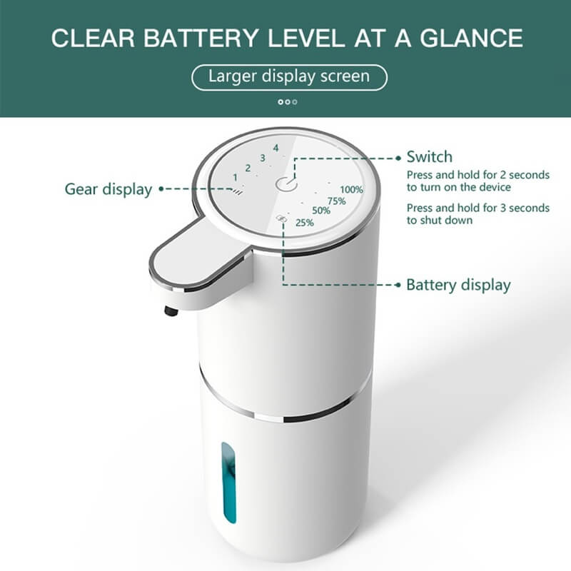 Lisslune | Auto Hand Soap Dispenser Wall Mounted Touchless Hand Wash