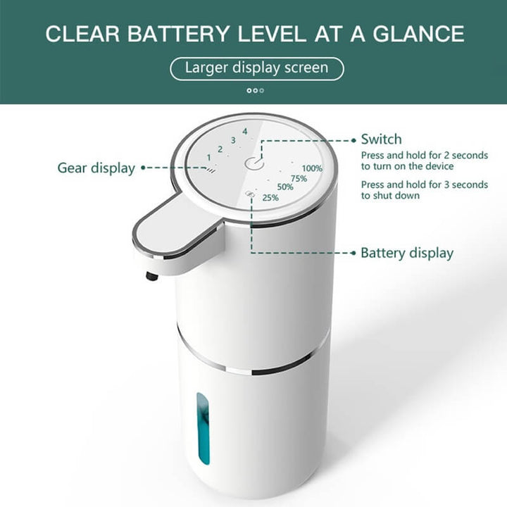 Lisslune | Auto Hand Soap Dispenser Wall Mounted Touchless Hand Wash