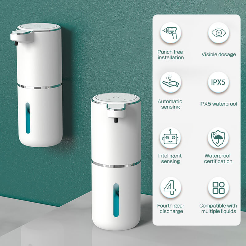 Lisslune | Auto Hand Soap Dispenser Wall Mounted Touchless Hand Wash