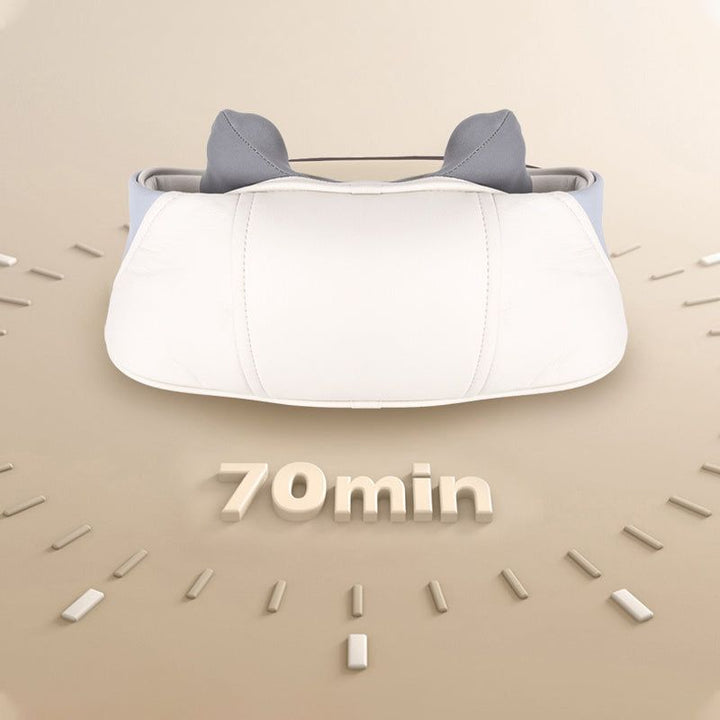 Lisslune | Neck and Shoulder Massager with Electric heat Heat Relaxing Shiatsu Spa