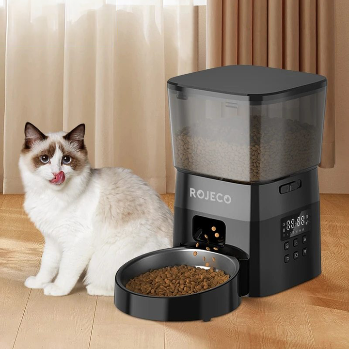 Lisslune | Automatic Dog Timed Food Feeder Dispenser