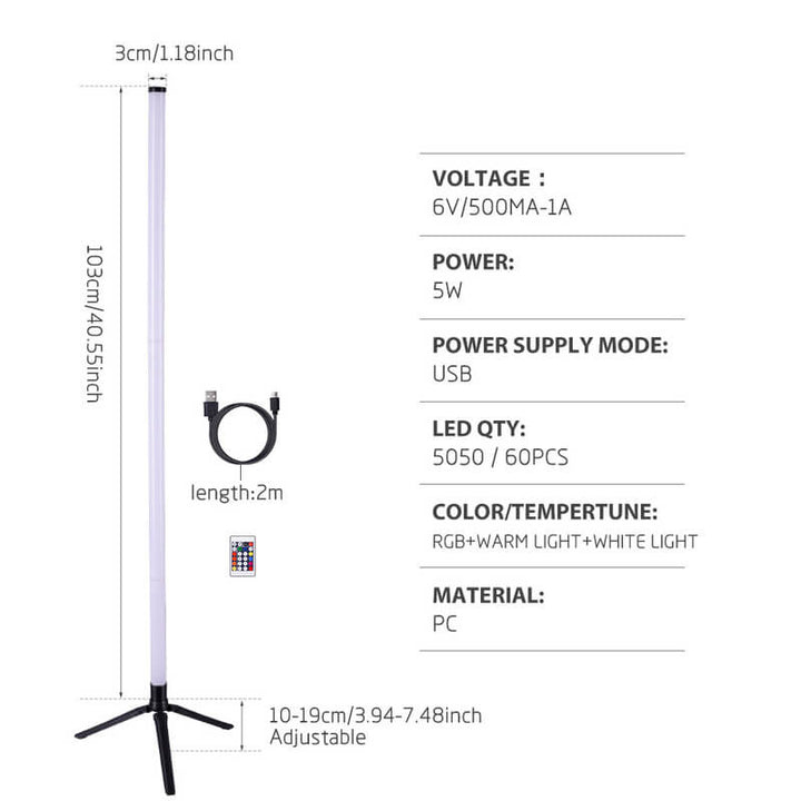 Lisslune | Corner Standing Floor Mood Lights Lamp Wall