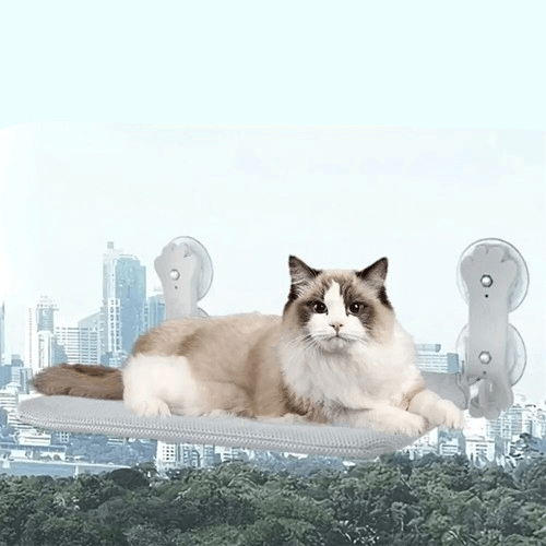 Lisslune | Cat Window Hammock on Window Bed Narrow Sill Perch