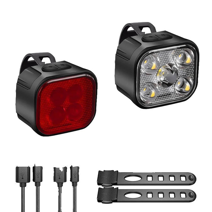 Lisslune | BikeLux – Rechargeable LED Bike Lights for Day & Night