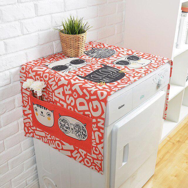 Lisslune | Charming Linen Dust Cover for Elegant Dress Organization