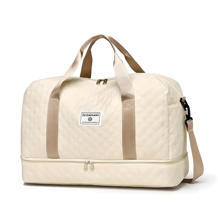 Lisslune | Spacious Weekender Duffle Bag | Water-Resistant, Multi-Compartment & Ideal for Short Trips and Gym Sessions