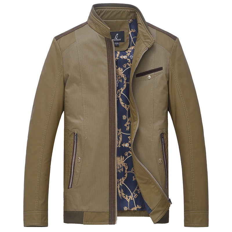 Men's casual jacket with elegant details Lisslune