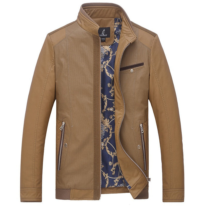 Men's casual jacket with elegant details Lisslune