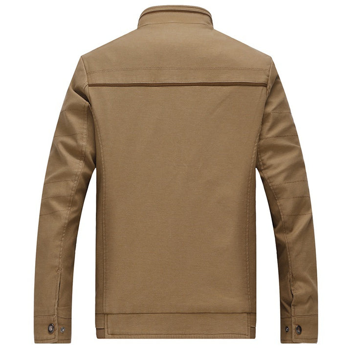 Men's leisure jacket with modern design and multifunctional pockets Lisslune