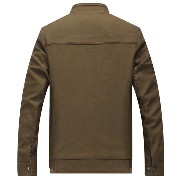 Men's leisure jacket with modern design and multifunctional pockets Lisslune