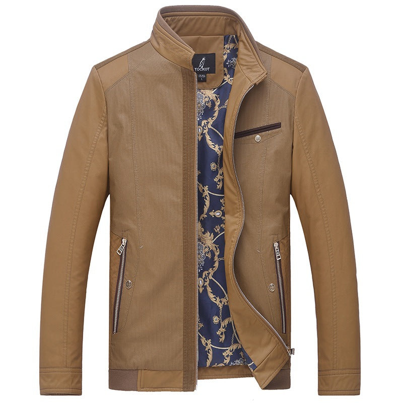 Men's casual jacket with elegant details Lisslune