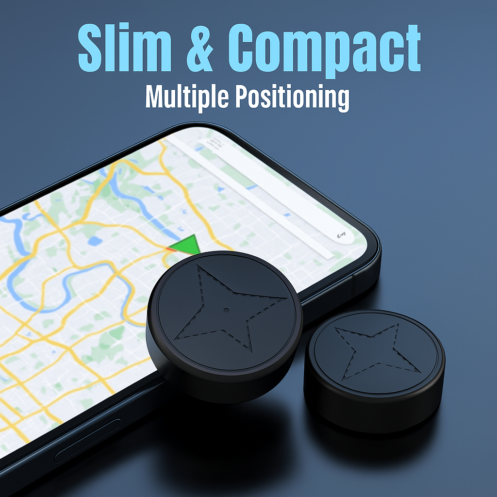 Lisslune | SecureTrack GPS Tracker – Magnetic Real-time Vehicle Security
