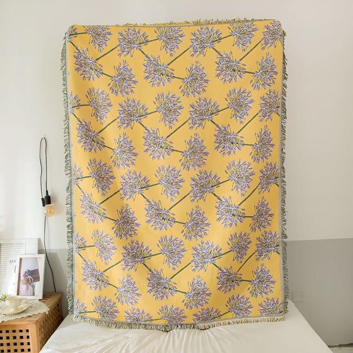 Lisslune | Agapanthus Tassel Blanket