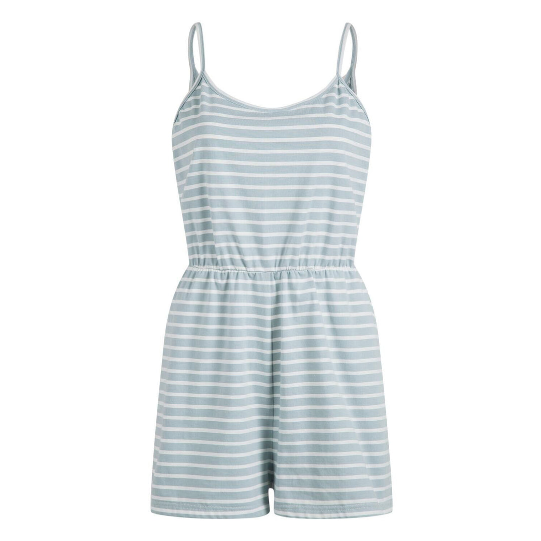Ladies stylish jumpsuit with adjustable straps and elastic waistband Lisslune