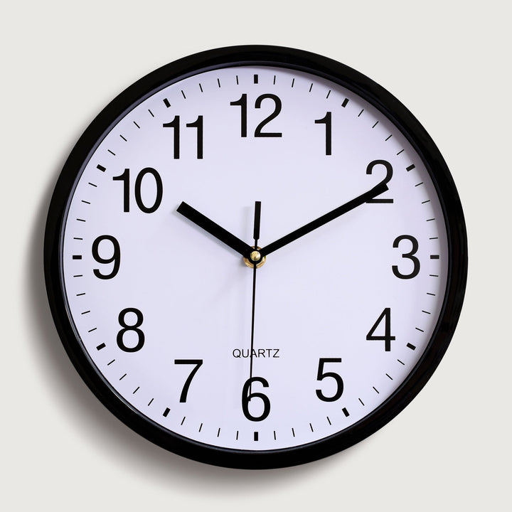 Lisslune | Classroom Children's Room Silent Wall Clock 10 Inch