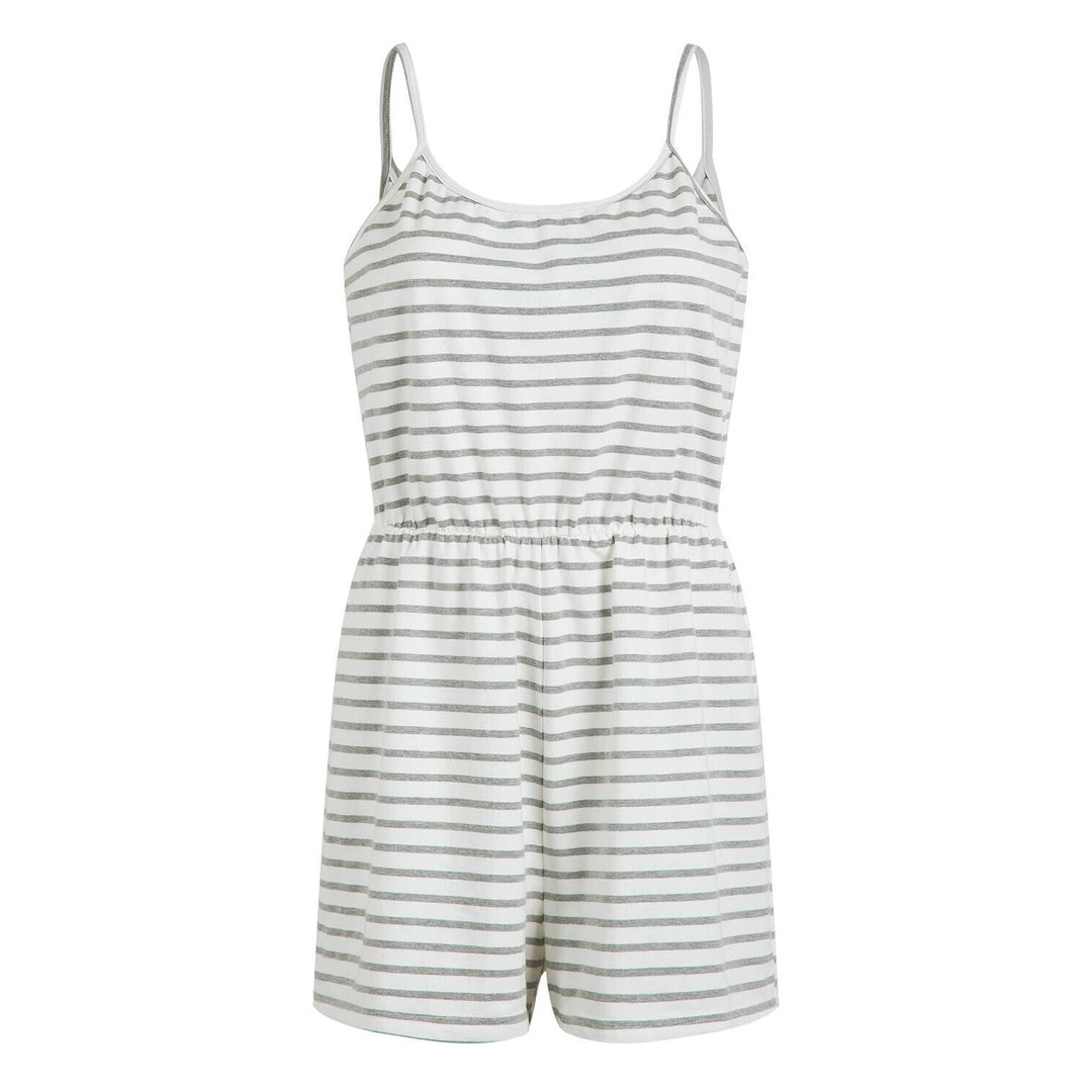 Ladies stylish jumpsuit with adjustable straps and elastic waistband Lisslune