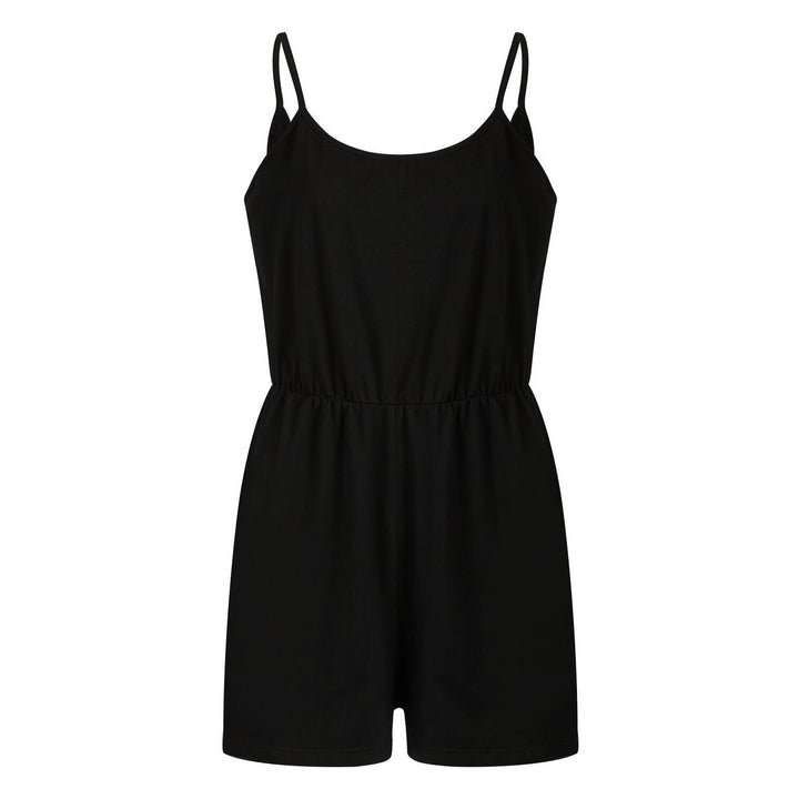 Ladies stylish jumpsuit with adjustable straps and elastic waistband Lisslune