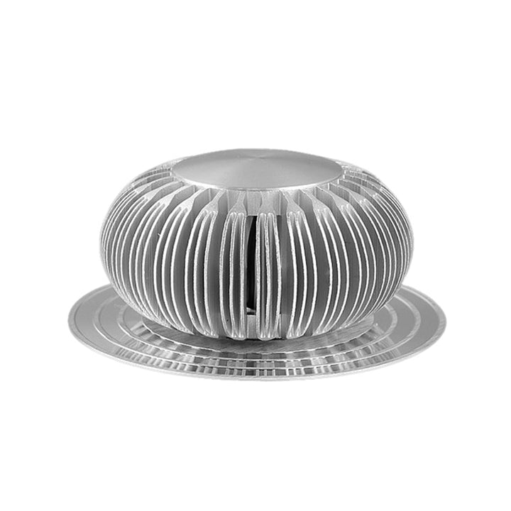 Lisslune | 3D Radial Wall Mount Lighting Fixture Modern Metallic Silver LED Wall Lamp in 7 Colors Light