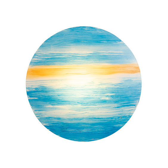 Skørter | Living Room Flat Planet Wall Light Acrylic Modern Creative Multi-color Wall Lamp