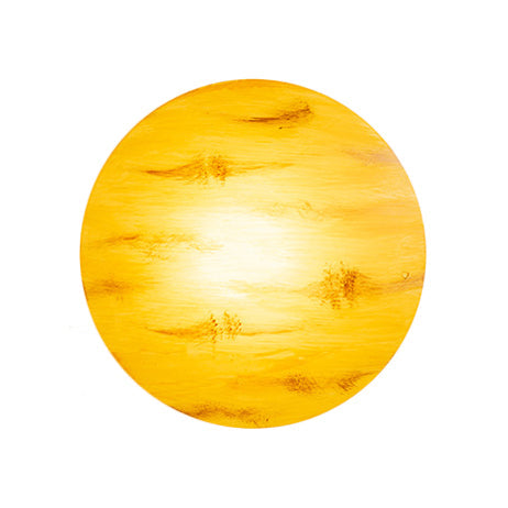 Skørter | Living Room Flat Planet Wall Light Acrylic Modern Creative Multi-color Wall Lamp