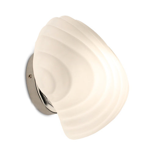 Skørter | Bedroom Quiet Room Shell Wall Lamp Acrylic 1 Light Beautiful Modern Wall Light in White