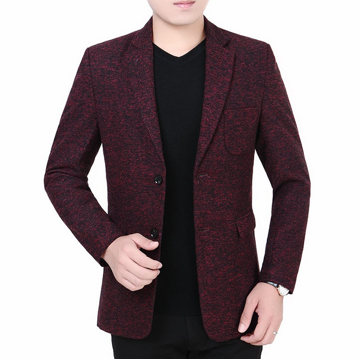 Men's Slim Fit Blazer made of Jacquard fabric Lisslune