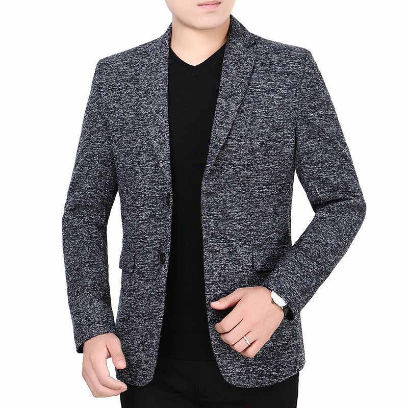 Men's Slim Fit Blazer made of Jacquard fabric Lisslune