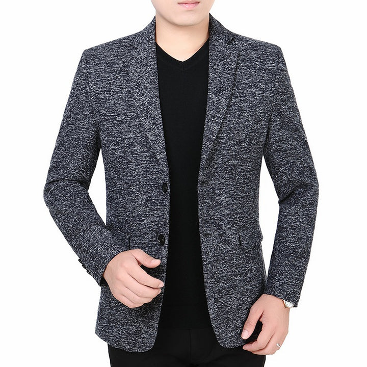 Men's Slim Fit Blazer made of Jacquard fabric Lisslune